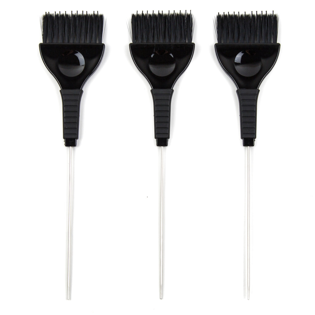 Pintail Brushes w/Pins Black - 3 pack