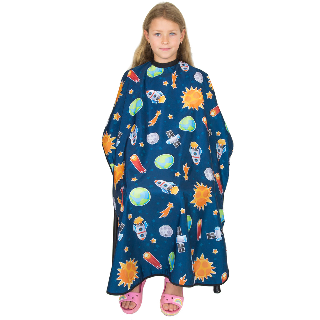 Salon Cape-Haircutting-Kids Outer Space-181A